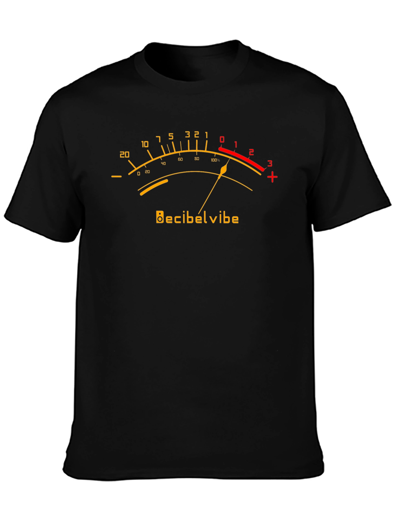 Decibel Vibe Graphic Tee - Black T-Shirt