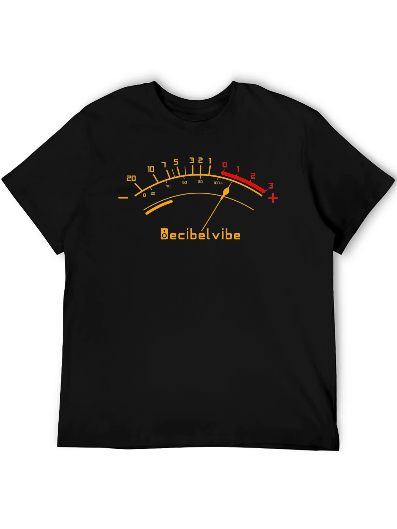 Decibel Vibe Graphic Tee - Black T-Shirt