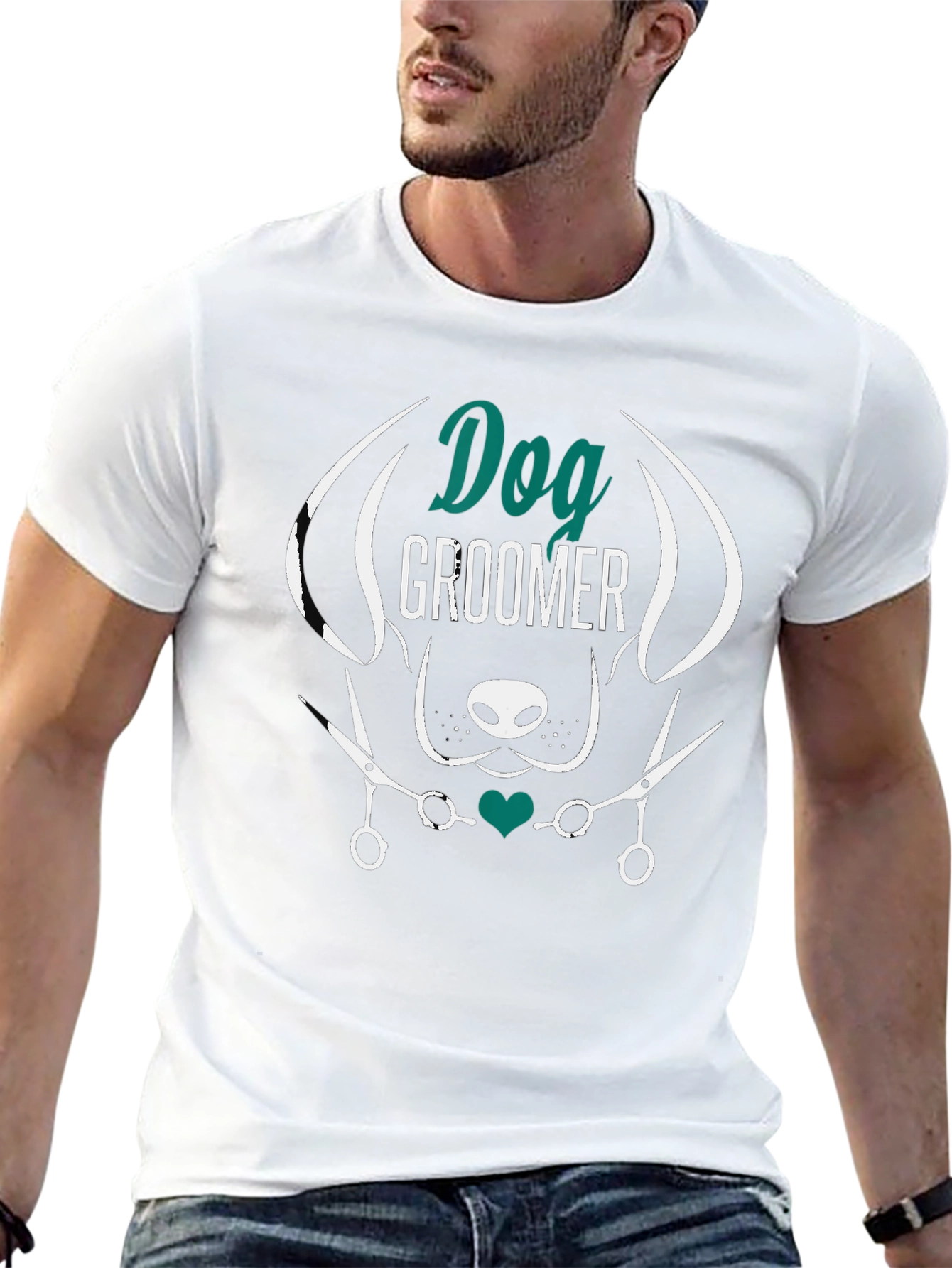 Dog Groomer T-Shirt: Stylish Pet Care Apparel