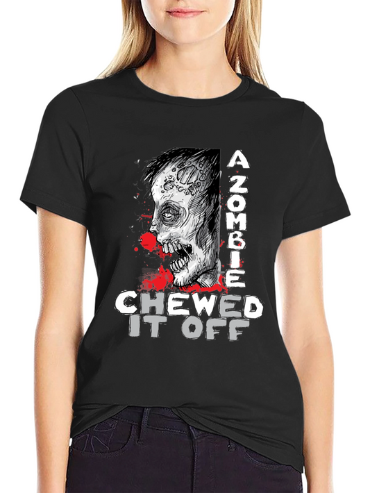 Zombie Chewed It Off Graphic Tee
