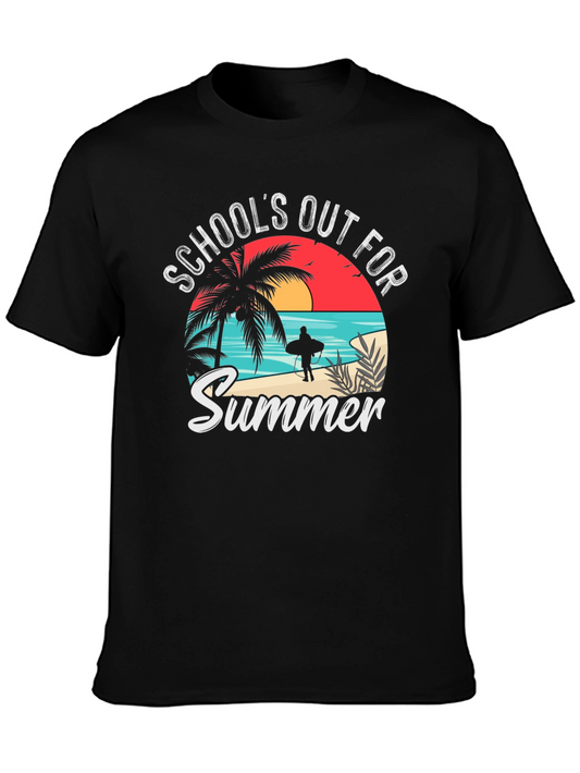 Schools Out for Summer T-Shirt - Beach Vibes