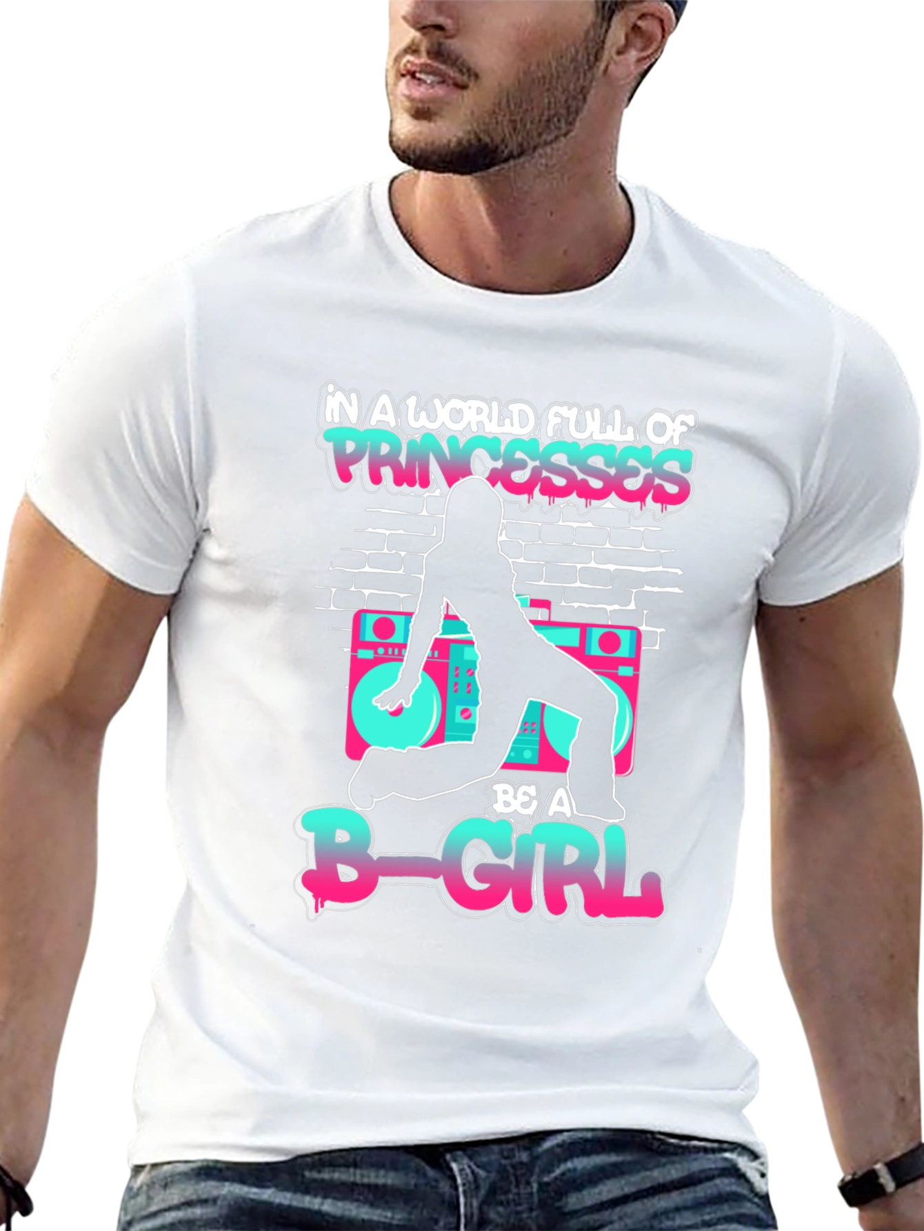 B-Girl Graphic Tee - Dance Inspired Streetwear