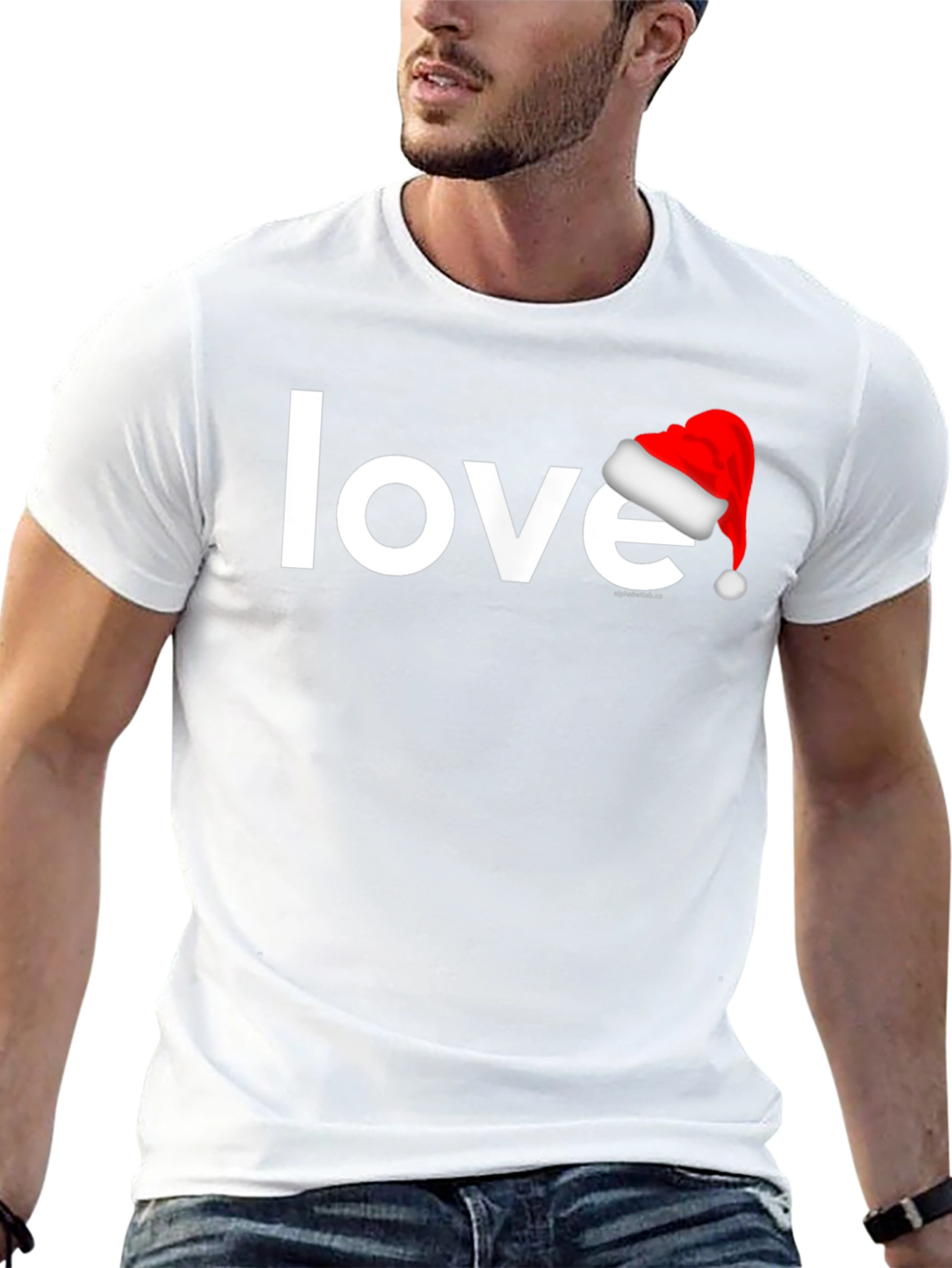 Festive Love Graphic Tee - Holiday Edition
