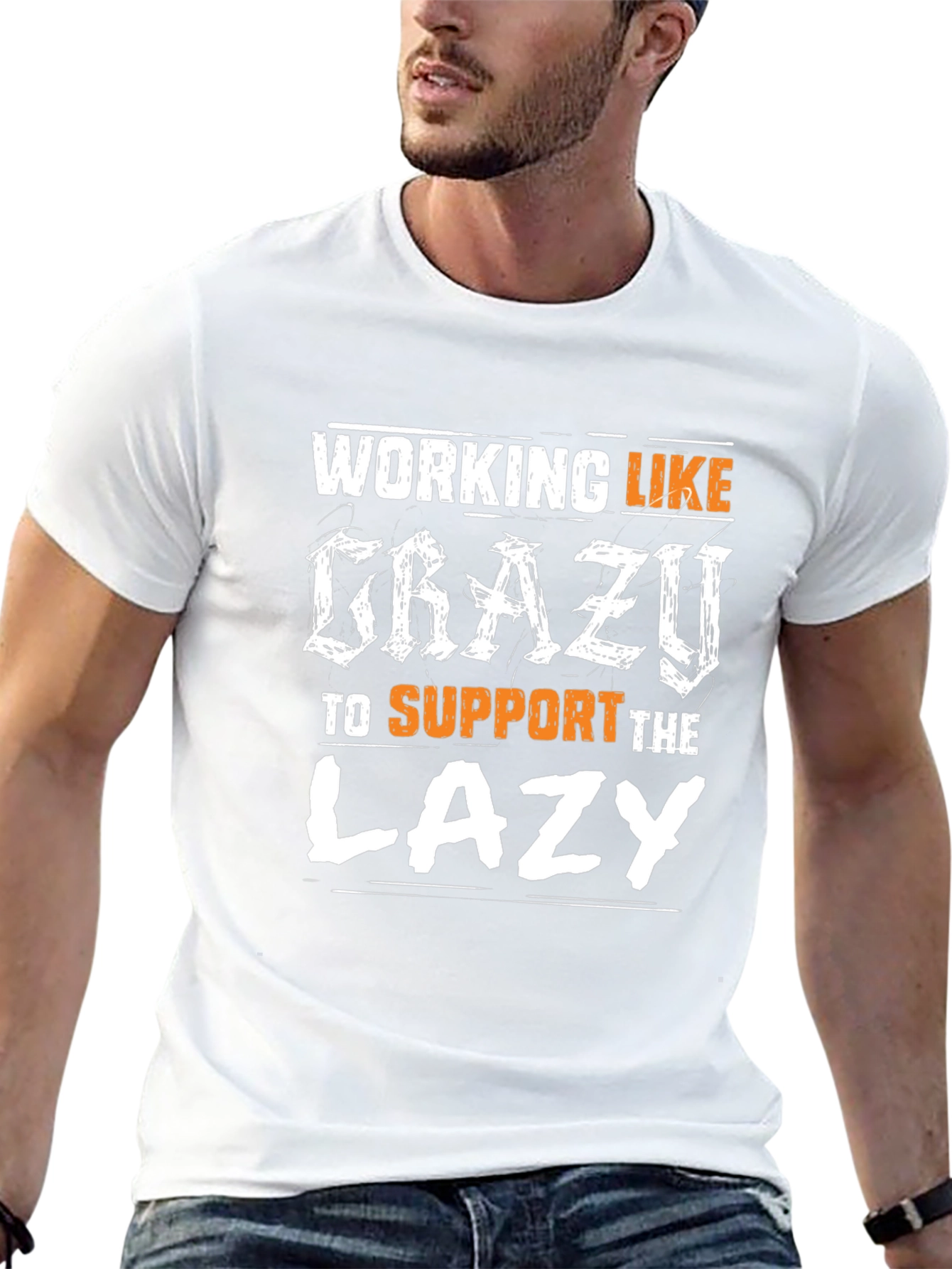 Working Like Crazy T-Shirt - Unisex