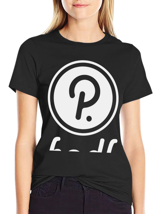 Polkadot Crypto Black T-Shirt - Stylish DOT Design