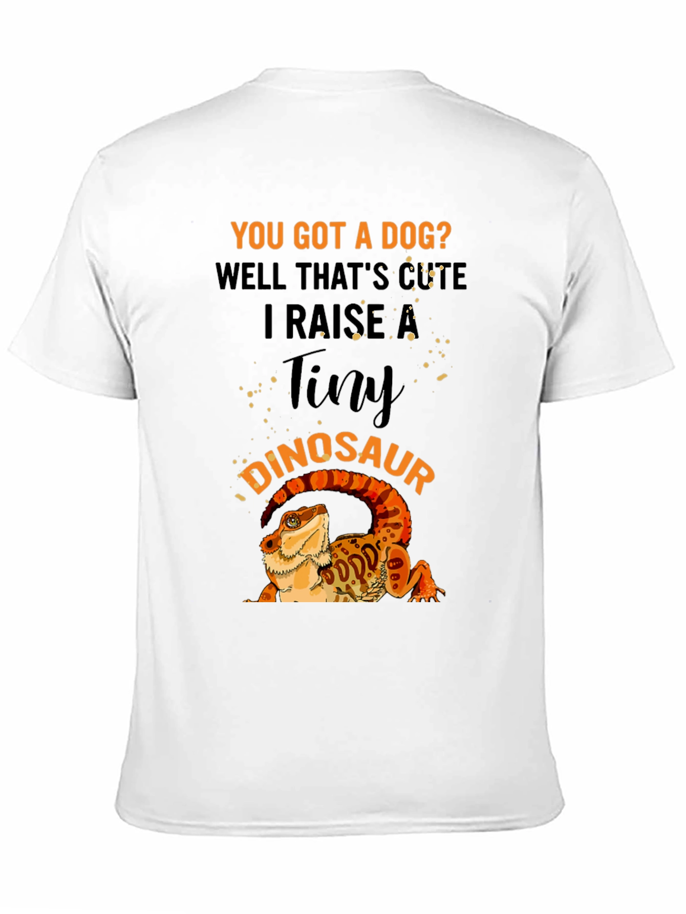 Tiny Dinosaur Lizard Pet T-Shirt