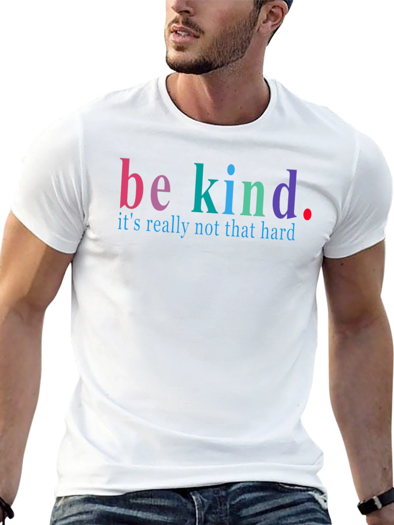 Be Kind Graphic Tee - Soft Cotton Comfort