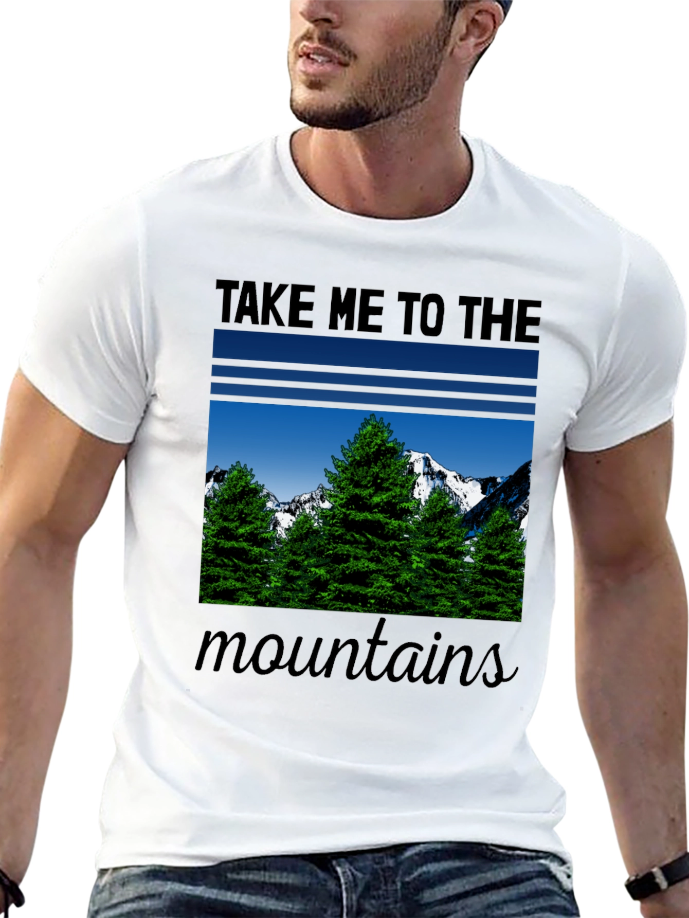 Take Me To The Mountains Graphic T-Shirt