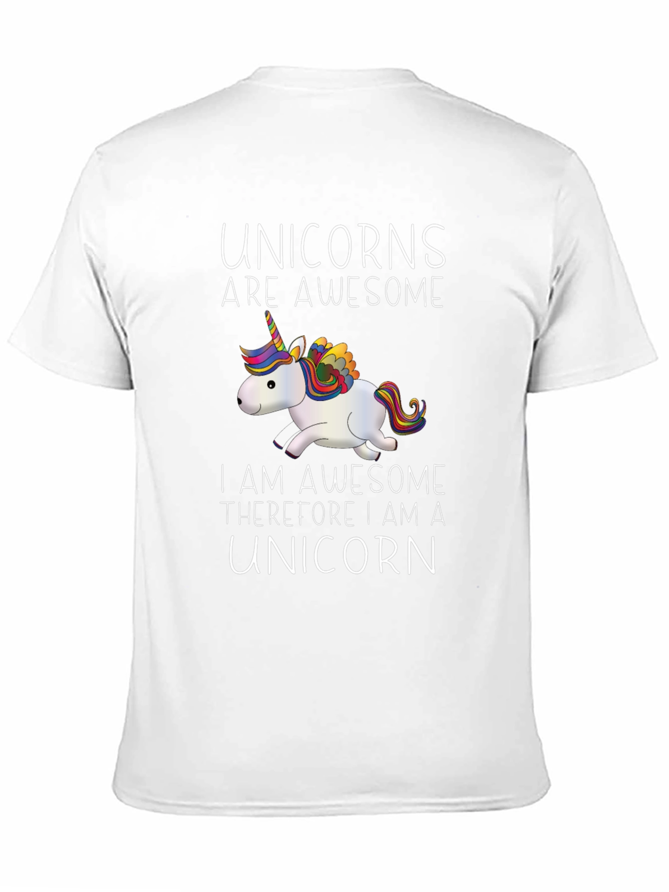 Unicorns Are Awesome Graphic T-Shirt