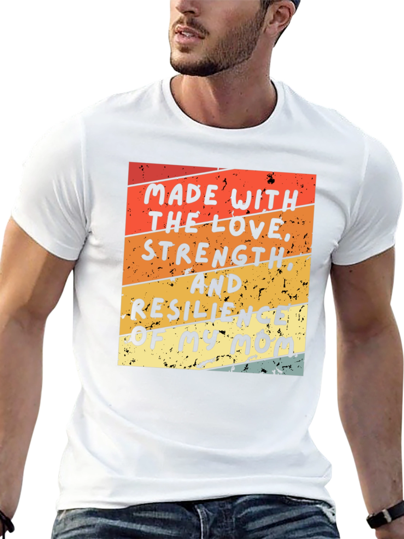 Made with Moms Love T-Shirt