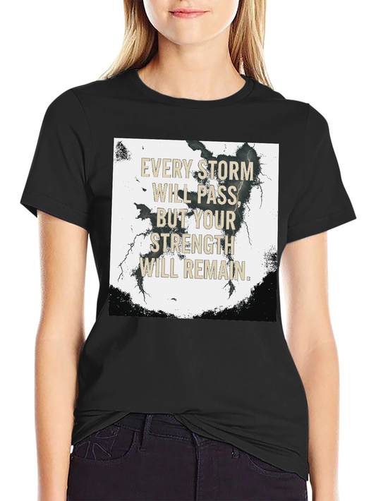 Inspirational Storm Strength Graphic Tee
