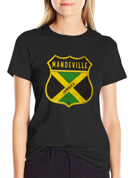 Mandeville Jamaica Shield Graphic T-Shirt