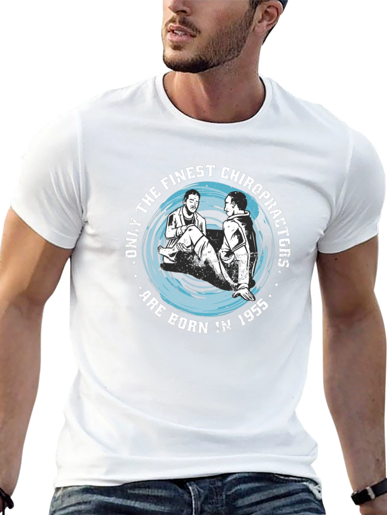Finest Chiropractors Born in 1955 T-Shirt