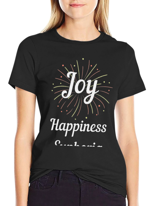 Joyful T-Shirt: Happiness & Euphoria Graphic Tee