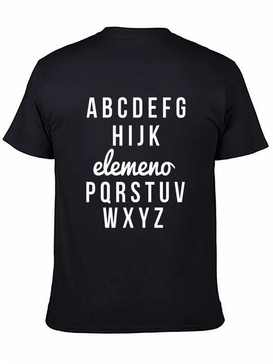 Alphabet T-Shirt - ABCs Elemeno Tee