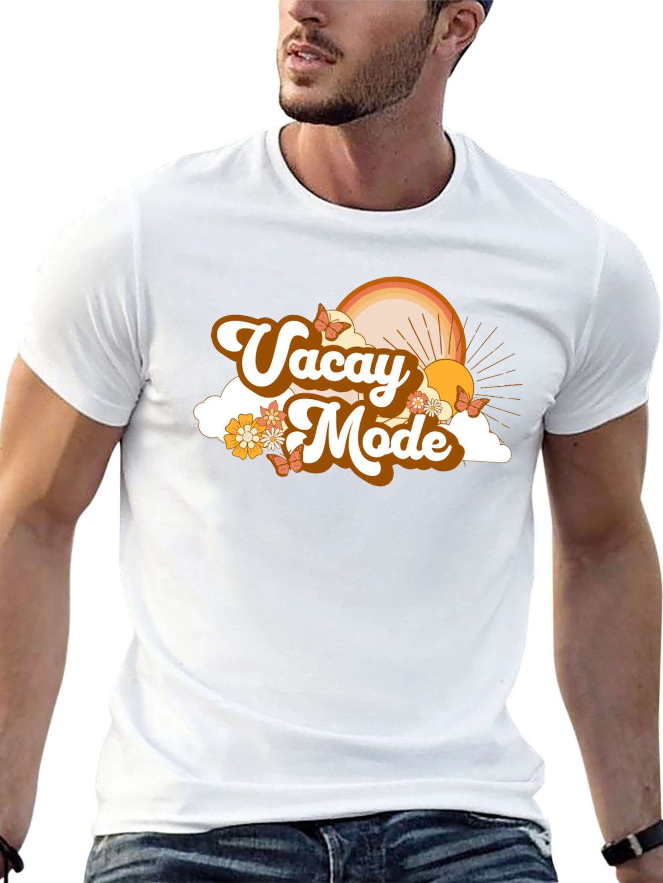 Vacay Mode T-Shirt - Retro Summer Vacation Vibes