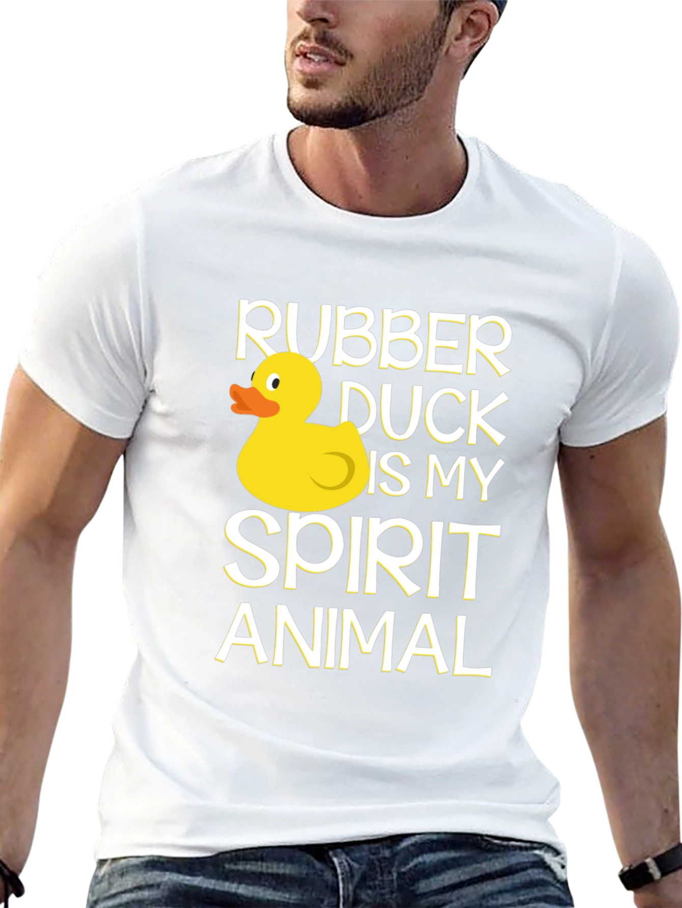 Rubber Duck Spirit Animal Graphic Tee
