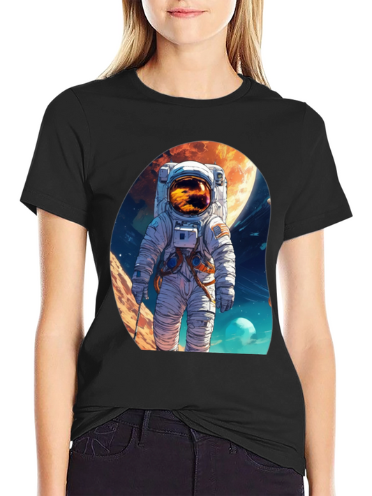 Astronaut Graphic Tee - Explore the Universe!