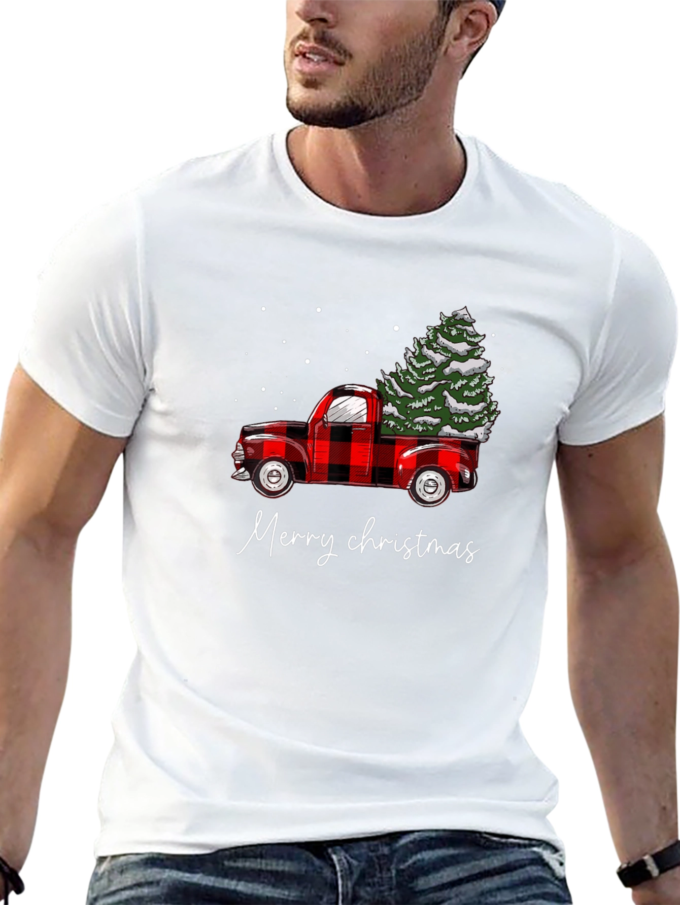 Merry Christmas Truck T-Shirt
