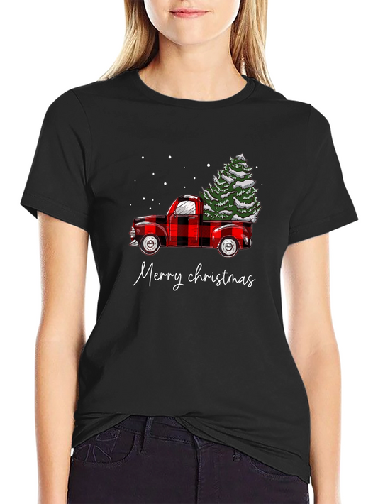 Merry Christmas Truck T-Shirt