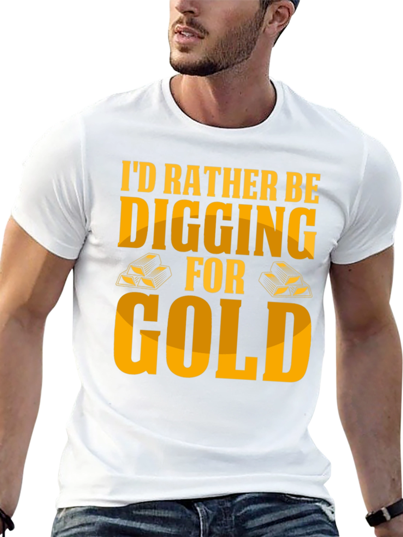 Digging for Gold Graphic Tee