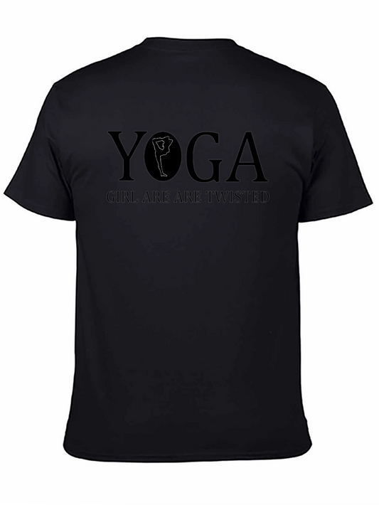Yoga Girl Twisted T-Shirt | Soft Cotton Tee