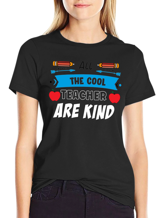 Cool Teacher Graphic T-Shirt