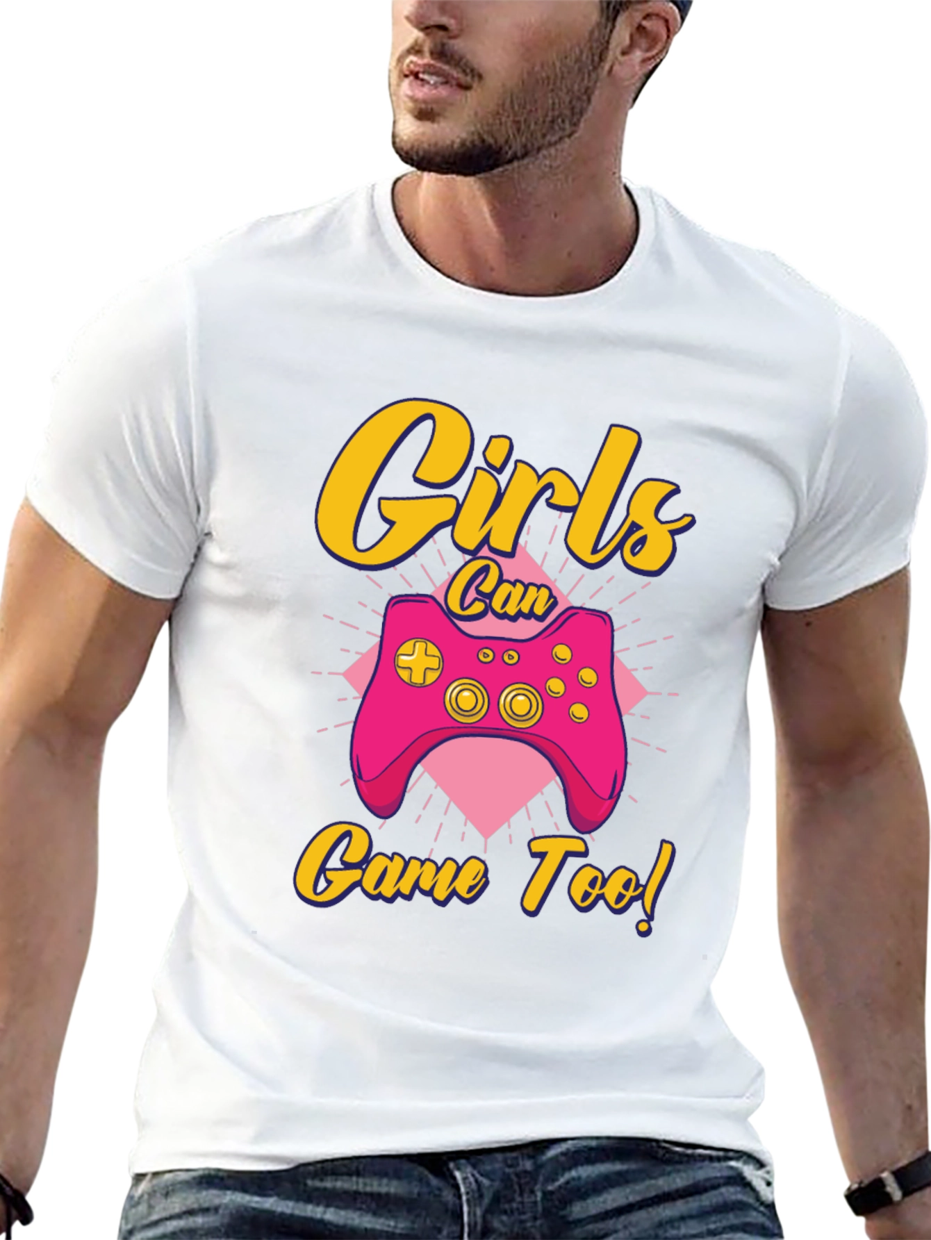 Girls Can Game Too! Gamer T-Shirt