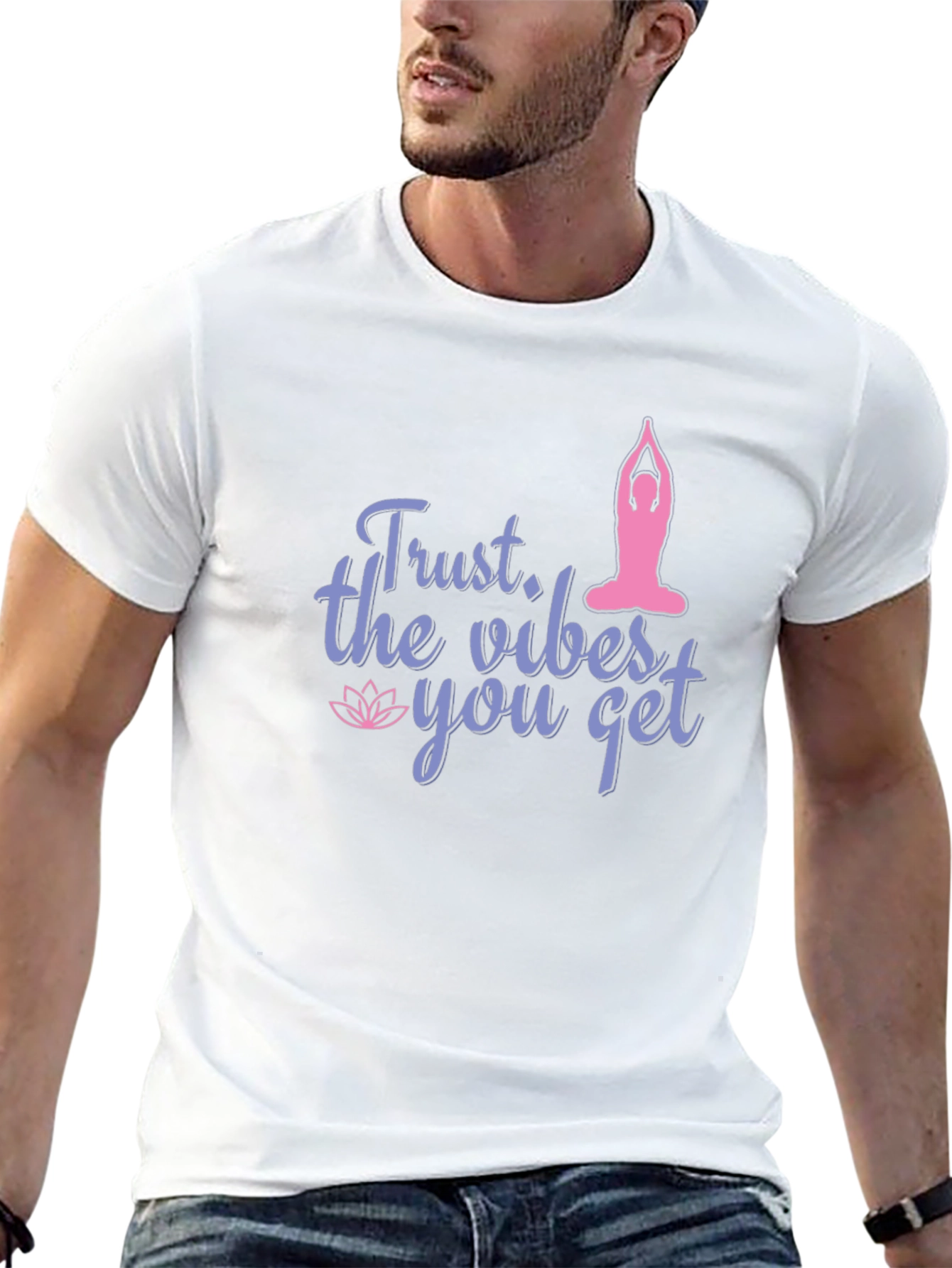 Trust the Vibes Yoga Graphic Tee