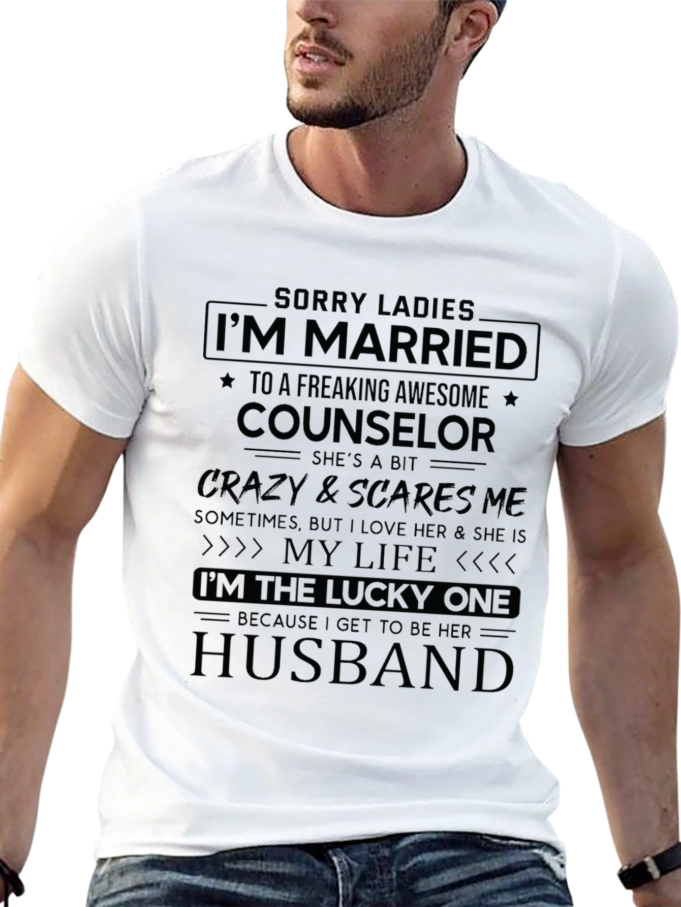 Married to a Counselor T-Shirt