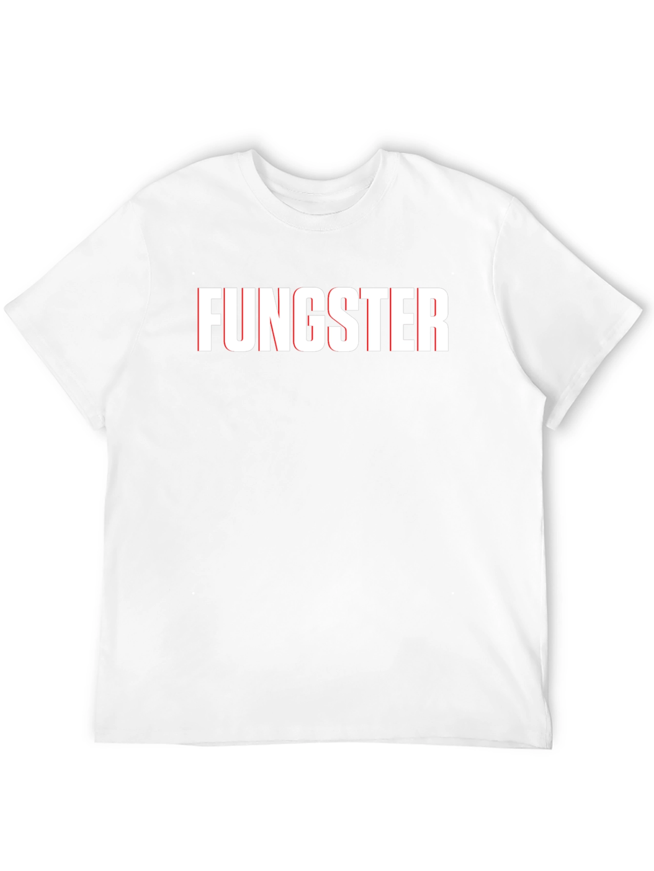 Fungster Graphic T-Shirt - Black Crew Neck Tee