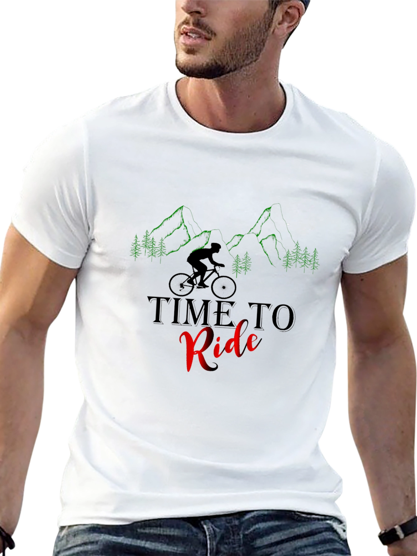 Time to Ride Graphic Tee - Mountain Biking Shirt