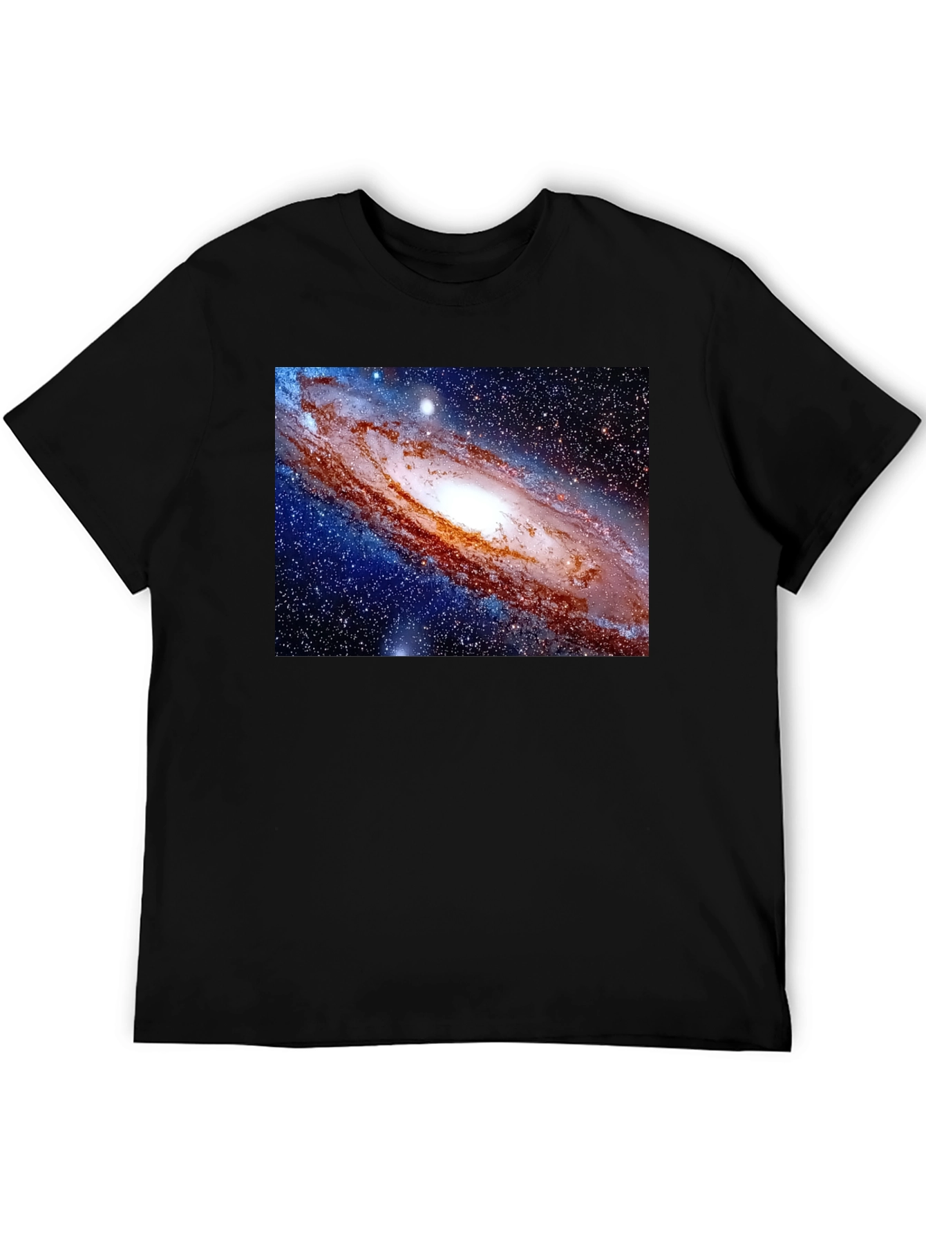Galaxy Graphic T-Shirt - Mens Black Tee