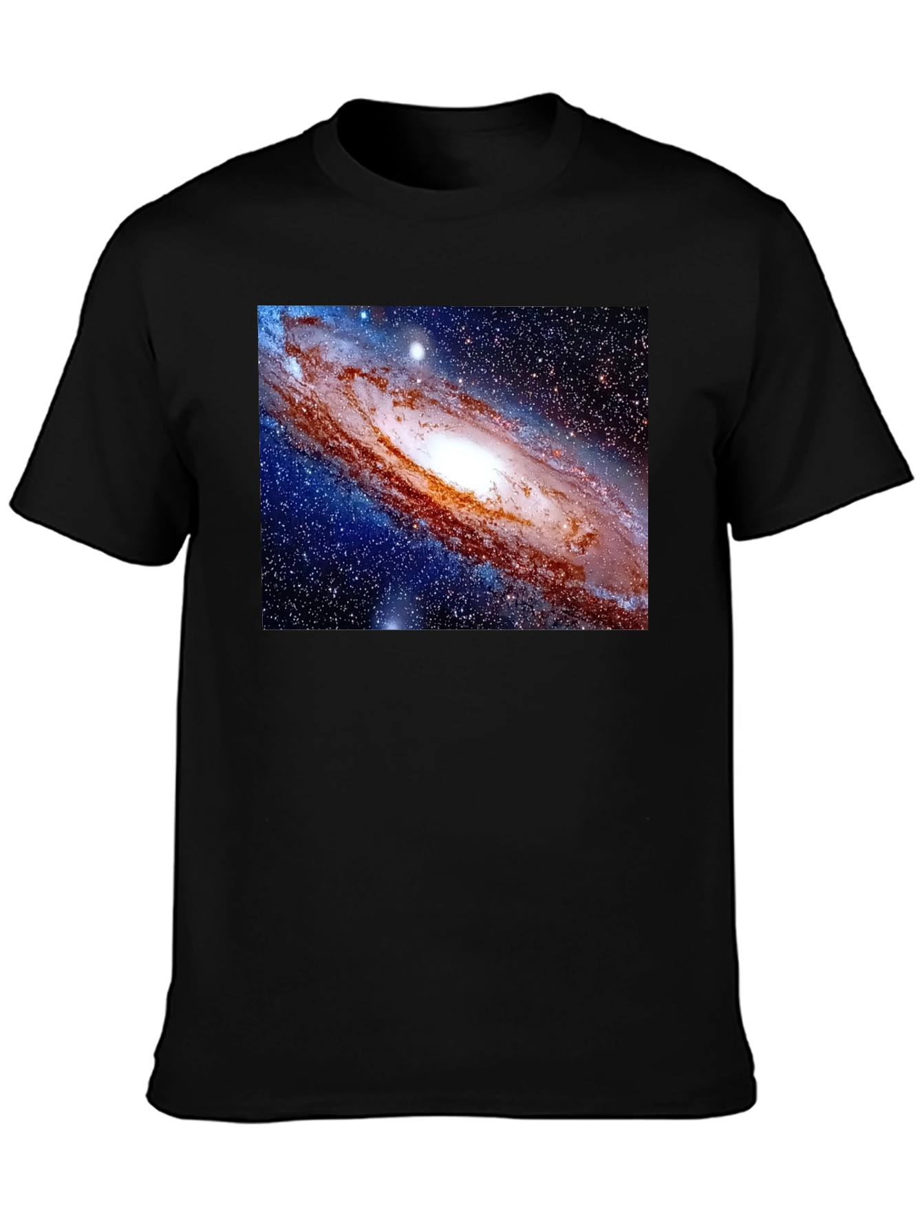 Galaxy Graphic T-Shirt - Mens Black Tee