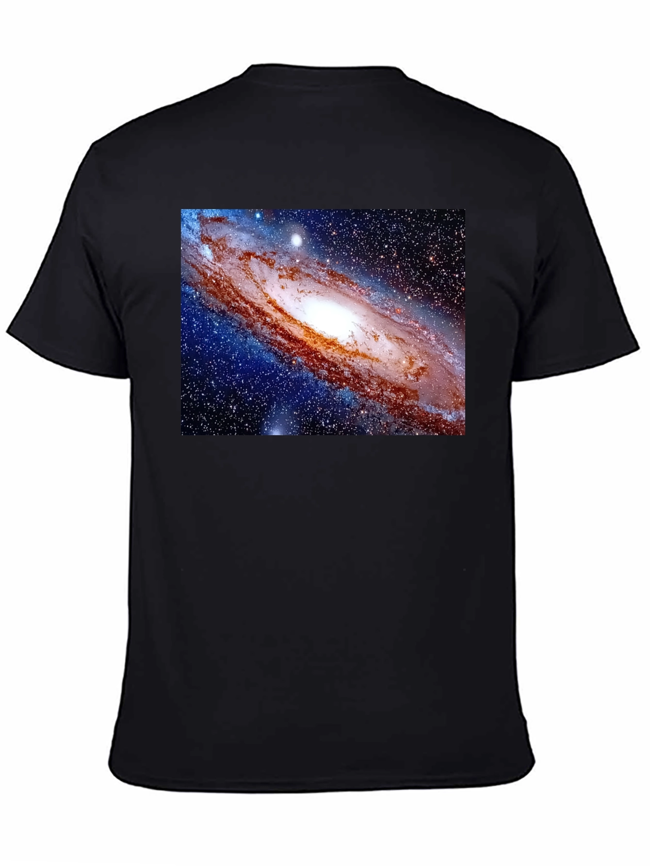 Galaxy Graphic T-Shirt - Mens Black Tee