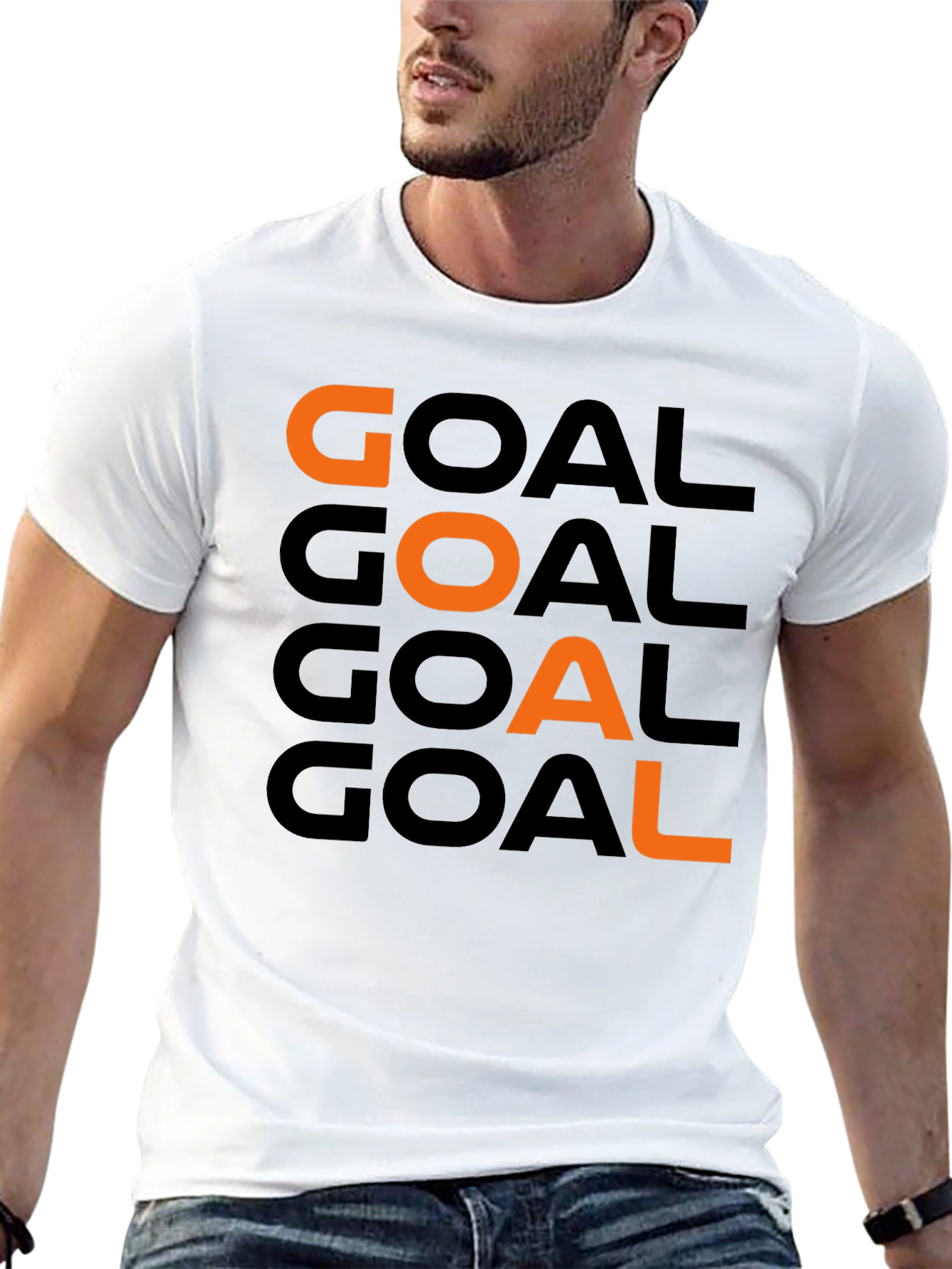 Goal T-Shirt - Black Graphic Tee