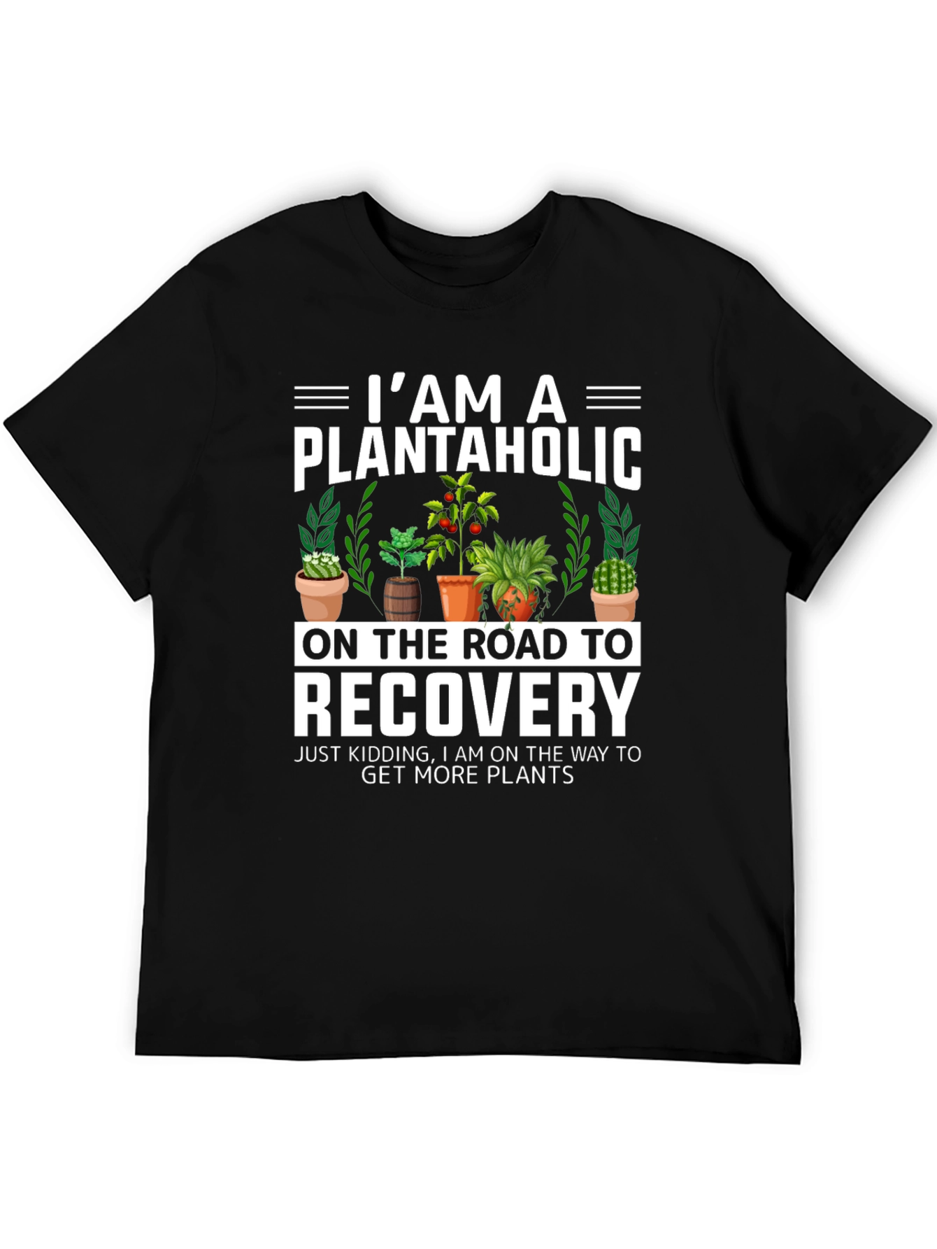 Plantaholic Recovery T-Shirt - Funny Plant Lover Tee