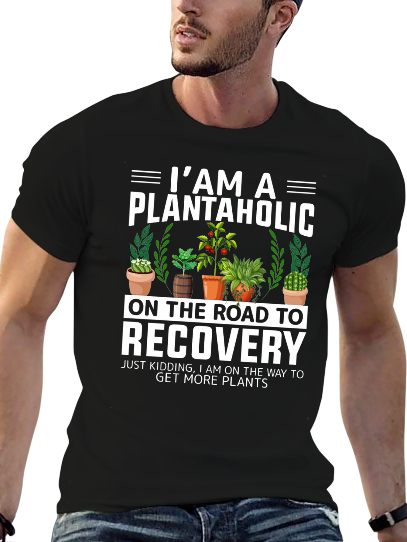 Plantaholic Recovery T-Shirt - Funny Plant Lover Tee