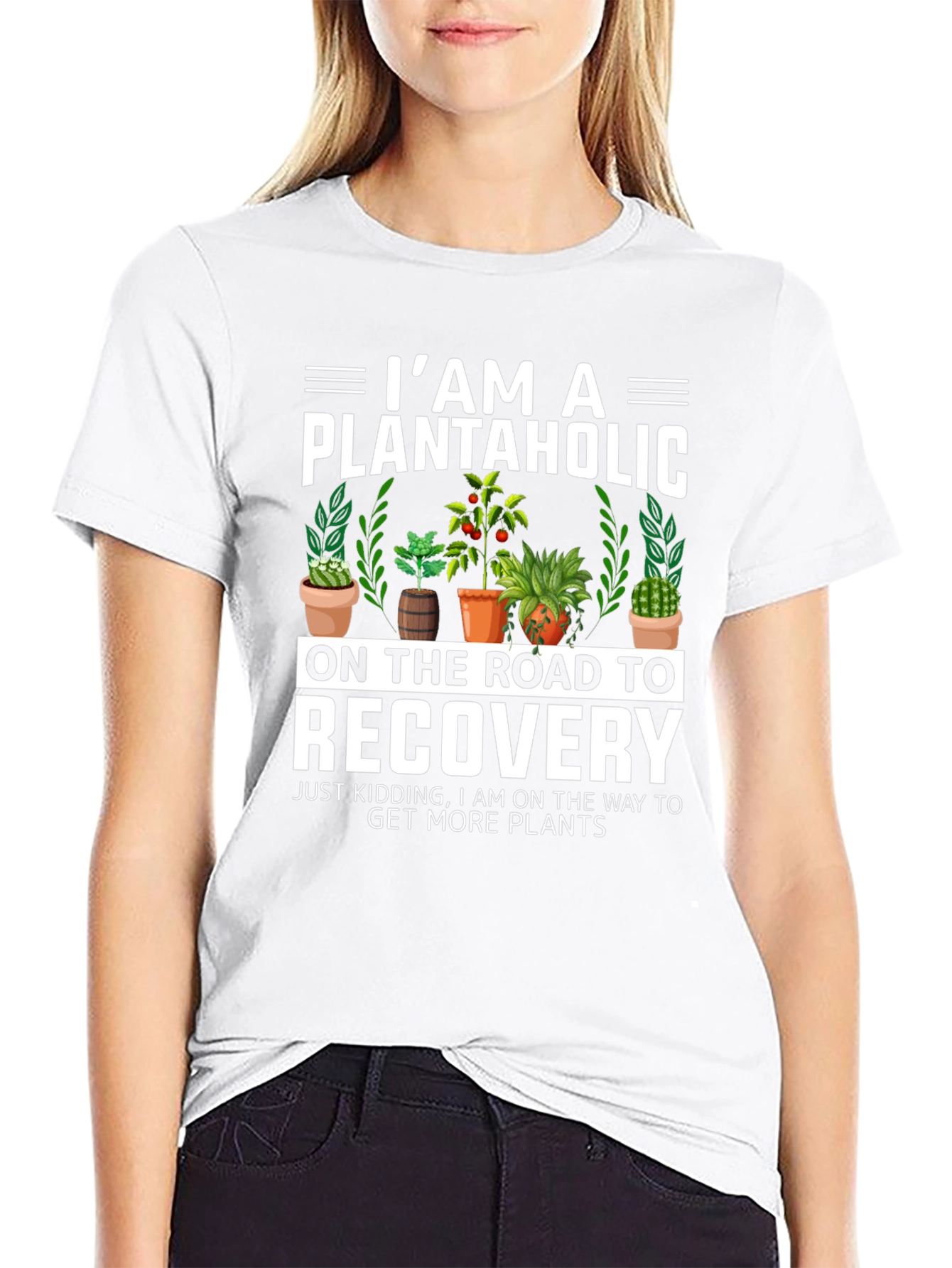 Plantaholic Recovery T-Shirt - Funny Plant Lover Tee