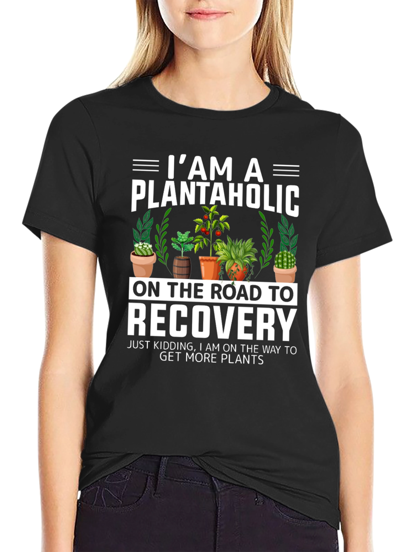 Plantaholic Recovery T-Shirt - Funny Plant Lover Tee