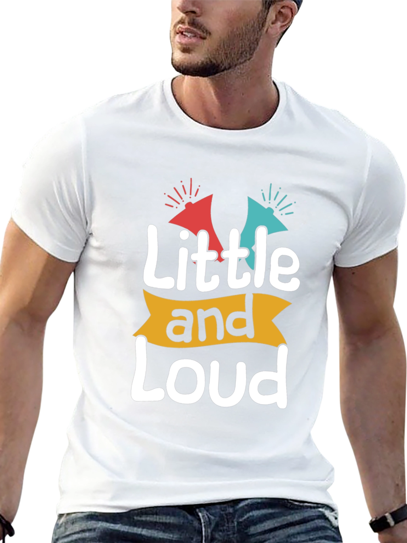 Little and Loud Graphic T-Shirt