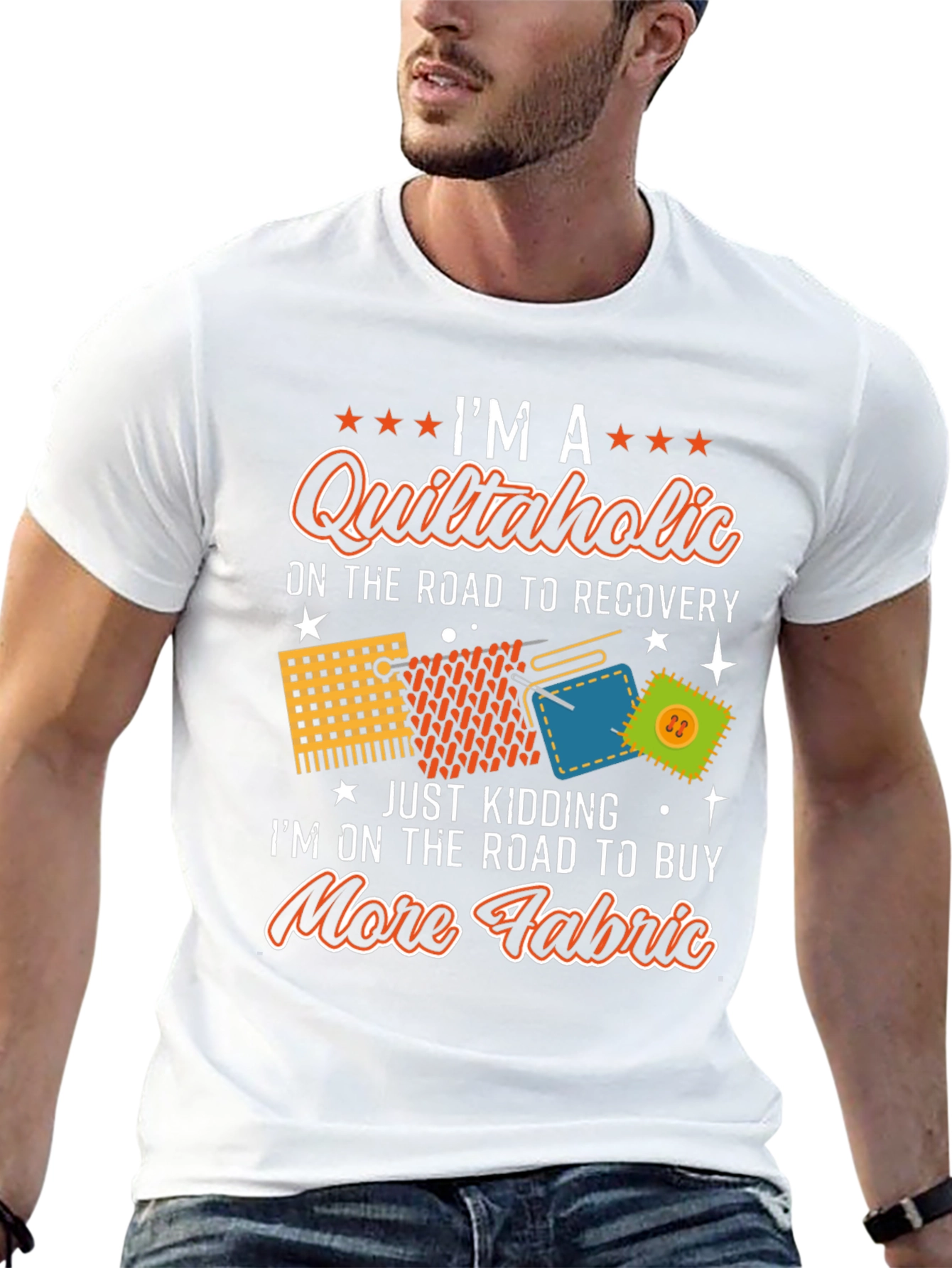 Quiltaholic T-Shirt - Funny Quilting Lover Tee