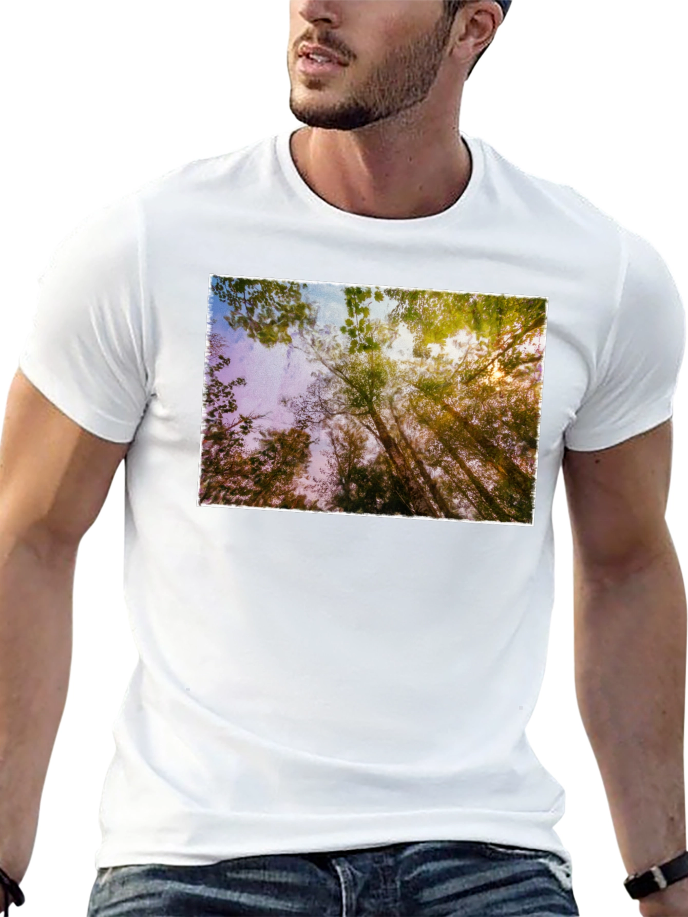Natures Light Black T-Shirt