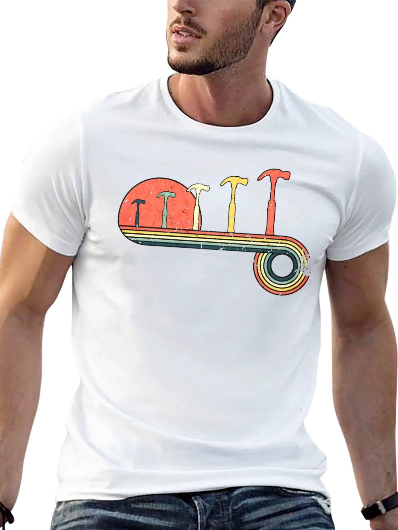 Retro Hammer Evolution Graphic Tee