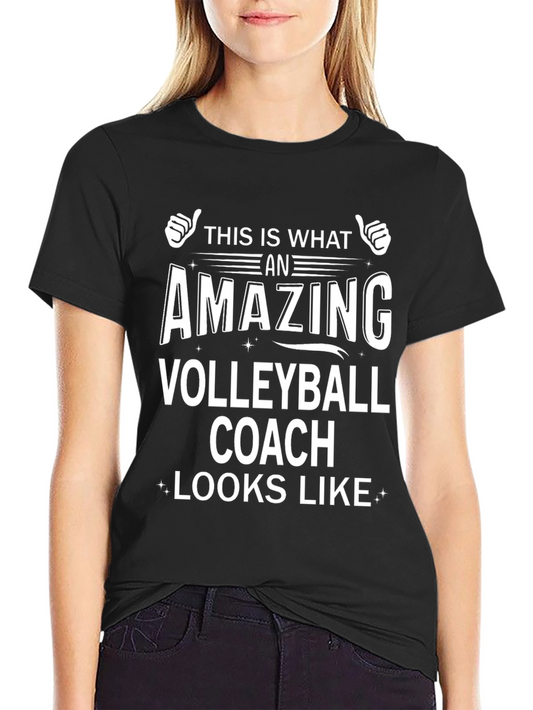 Amazing Volleyball Coach T-Shirt - Gift For Coaches