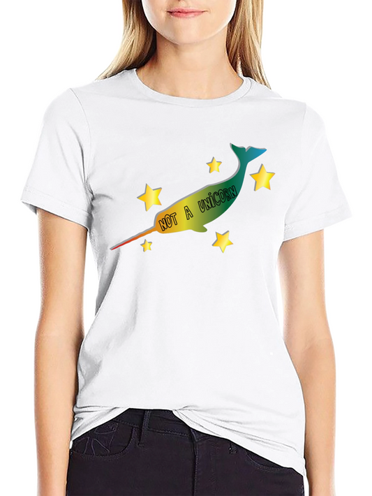 Narwhal T-Shirt - Not A Unicorn Funny Tee