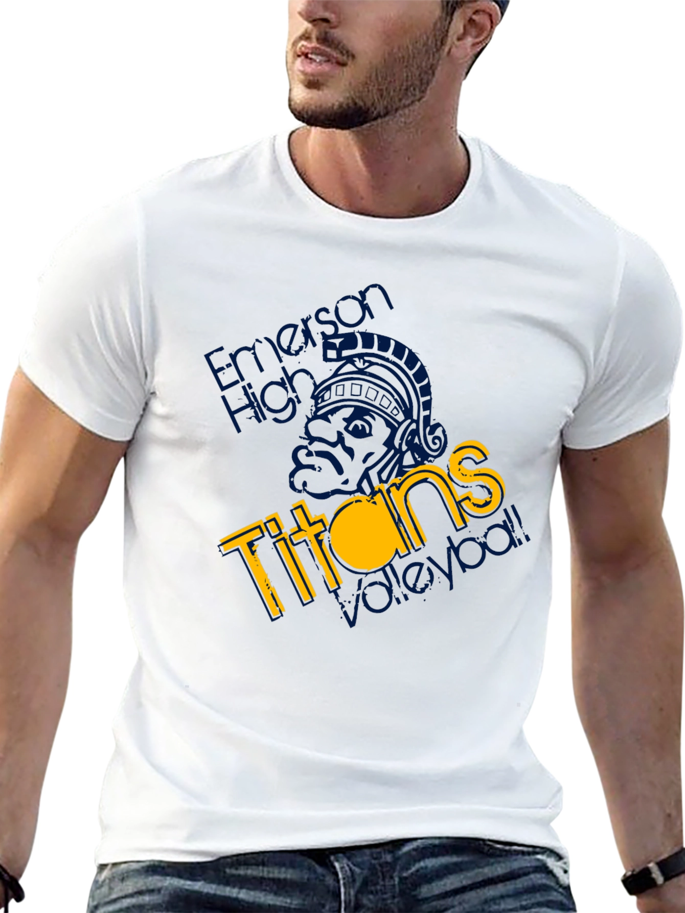 Emerson High Titans Volleyball T-Shirt