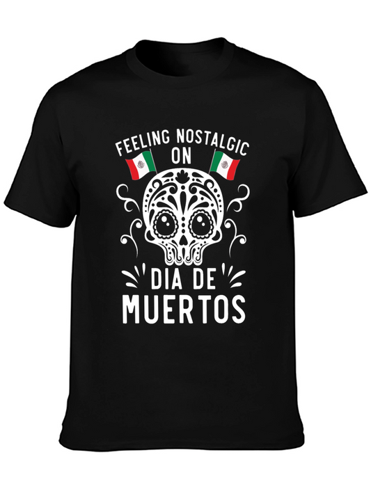 Dia De Muertos T-Shirt - Sugar Skull Design