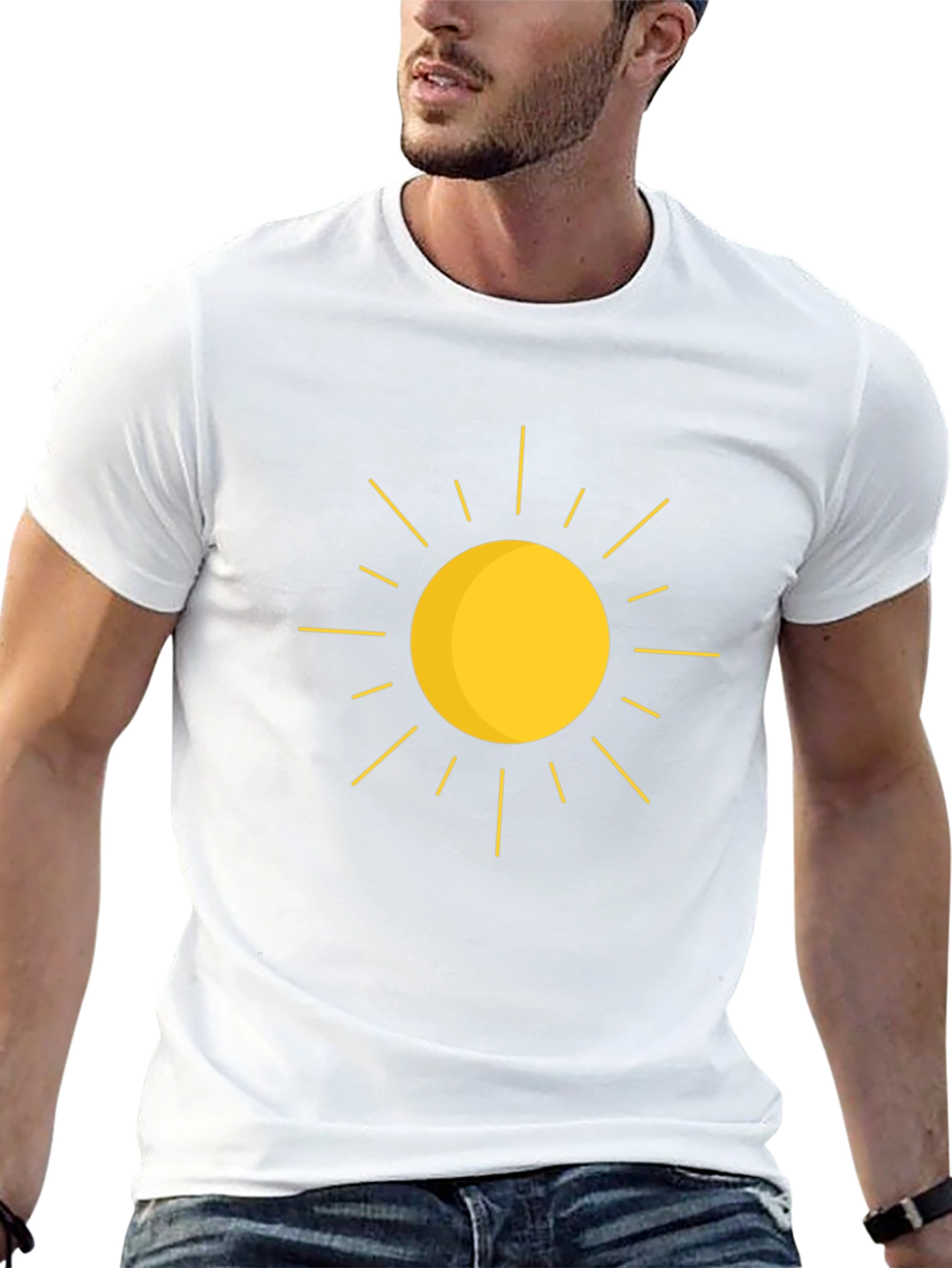 Sunshine Graphic Black T-Shirt