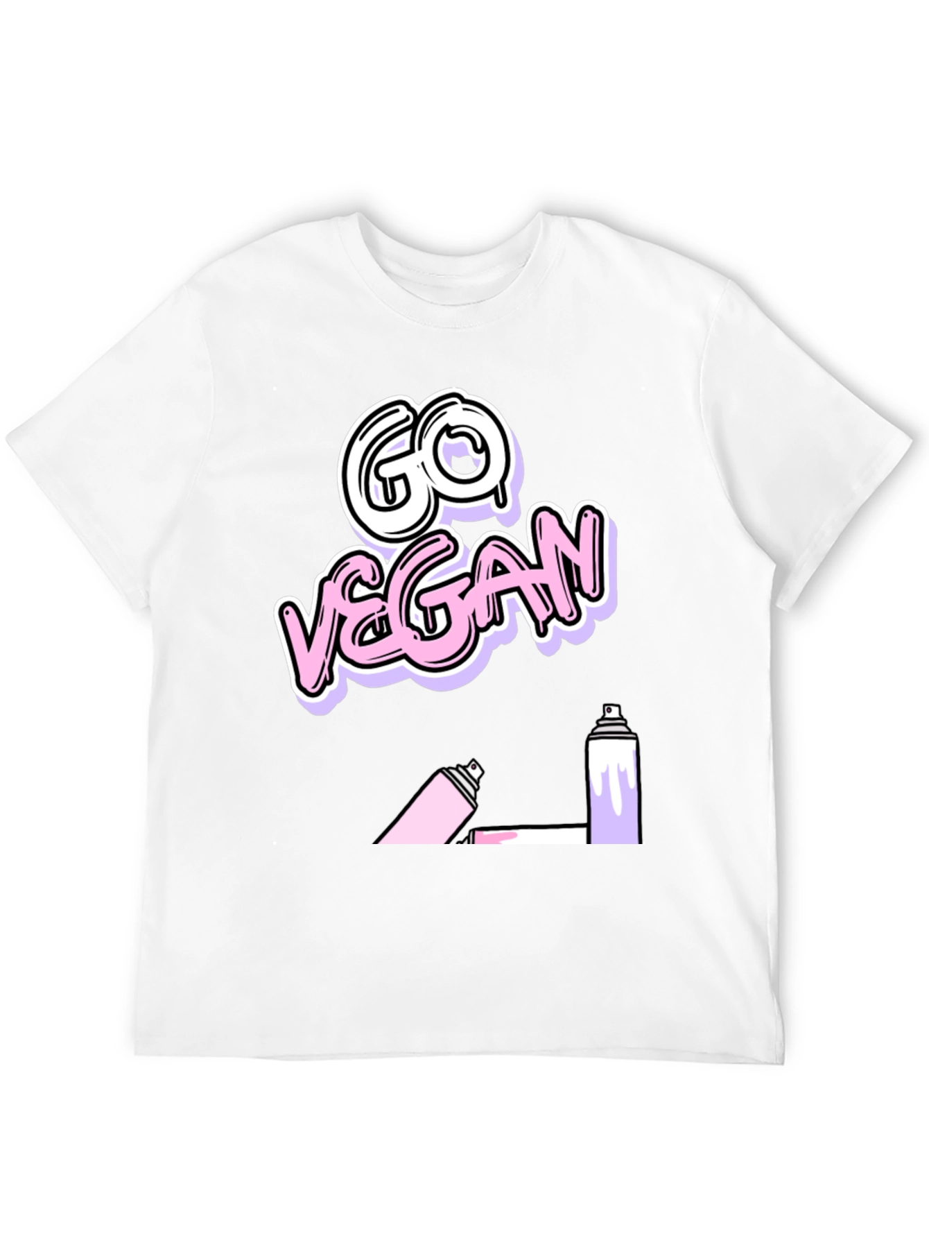 Go Vegan Graffiti T-Shirt